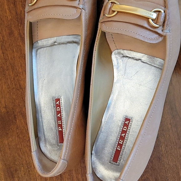 Prada Leather Loafers - Picture 7 of 12